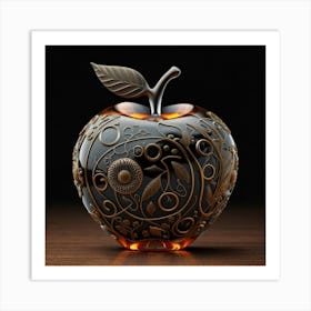 The glass apple an intricate design that adds to its exquisite appeal. 18 Art Print