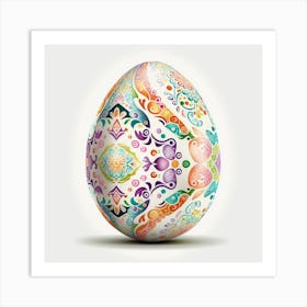 Easter Egg Art Print