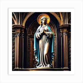 Virgin Mary 36 Art Print