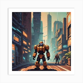 Robotica 1 Art Print