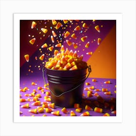 Candy Corn 1 Art Print