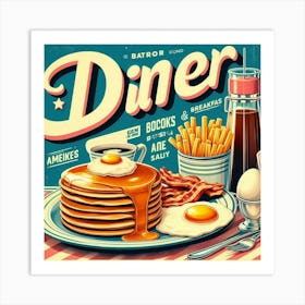 Diner Art Print