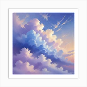 Clouds In The Sky 22 Art Print