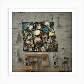 Abstract Painting 29 Art Print