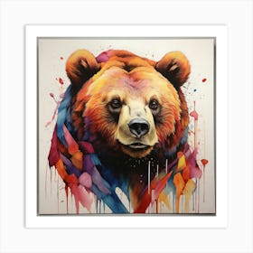 Bear Painting 1 Art Print