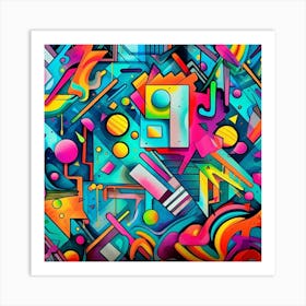 Abstract Art 4 Art Print