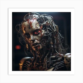 Cyborg 5 Art Print