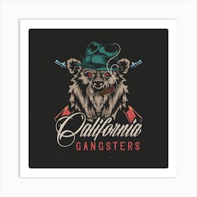 California Gangsters Art Print