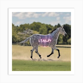 Italy Horse Art Print