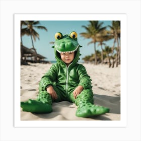 The Kid Is Crockin Art Print