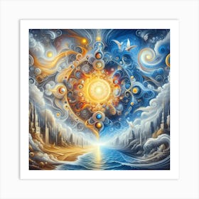 Ethereal Universe Art Print