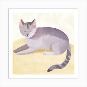 Cat Portrait Art Print