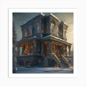 Victorian House 5 Art Print