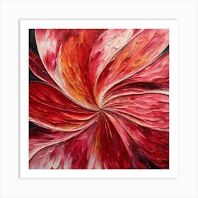 Red flower 1 Art Print