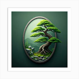 Bonsai Tree Art Print