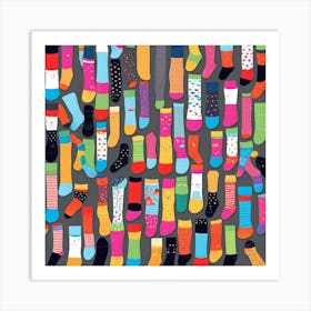 Socks Art Print