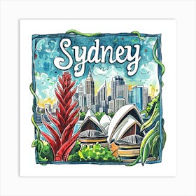 Sydney 1 Art Print