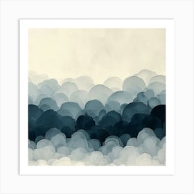 Abstract Watercolor Painting 7 Art Print