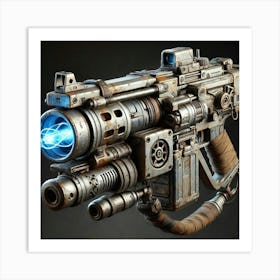 Converted Plasma Rifle Art Print