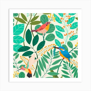 Bird Paradise Art Print