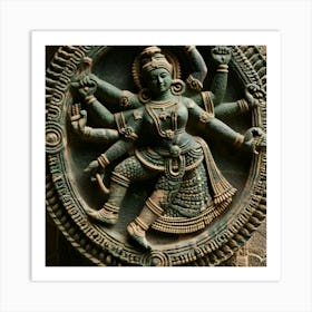 Hindu Goddess 5 Art Print