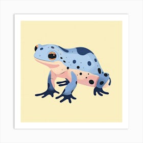 Charming Illustration Newt 4 Art Print