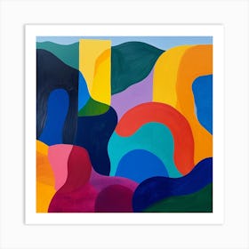Modern Abstract Collection 34 Art Print