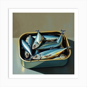 Sardines In Tin Art Print