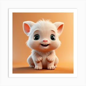 Cute Kitten 12 Art Print