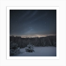 Night Sky 3 Art Print