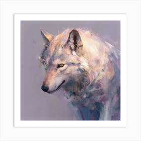 Magic Wolf Art Print