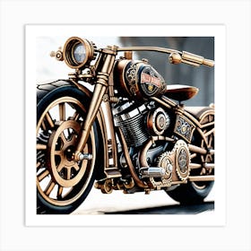 Steampunk Hd01 Art Print