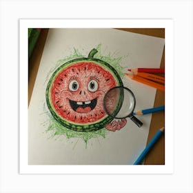 Watermelon 41 Art Print