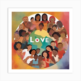 Love Art Print Featuring 1 Art Print