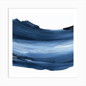 Blue Wave 1 Art Print