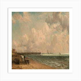 Yarmouth Jetty (1822) John Constable Art Print