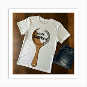 Default Wooden Spoon Survivor Tshirt 0 Art Print