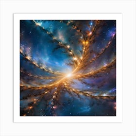 Nebula 10 Art Print