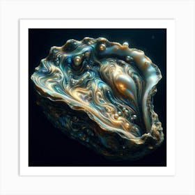 Pearl Shell Art Print