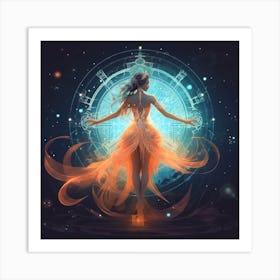 Ethereal Woman Art Print