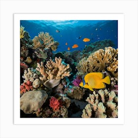 Coral Reef Art Print