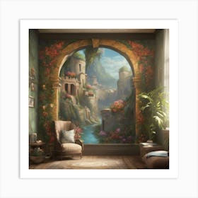 Fairytale Castle 3 Art Print