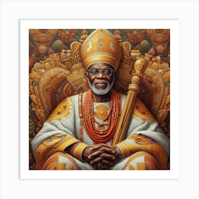 King Elijah Art Print