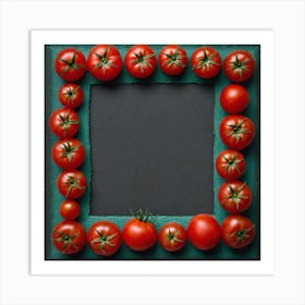 Frame Of Tomatoes 12 Art Print