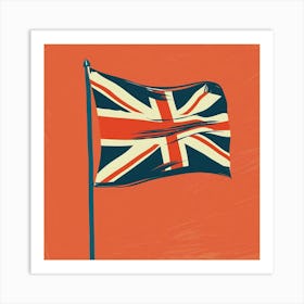 British Flag United Kingdom Union Jack UK Art Print