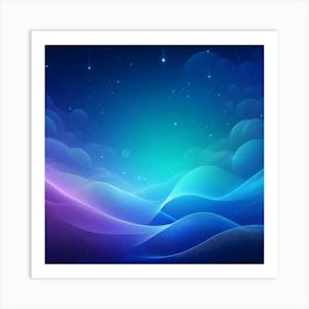 Abstract Background - Abstract Stock Videos & Royalty-Free Footage 1 Art Print