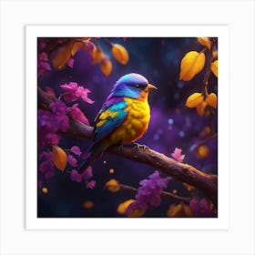 Colorful Bird 1 Art Print