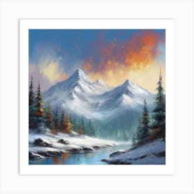 Winter Landscape 1 Art Print