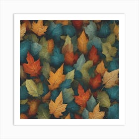 Leaves 1 Art Print