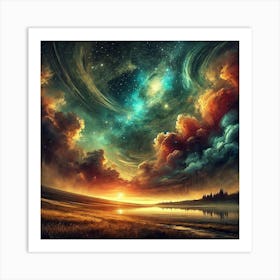 Nebula 142 Art Print